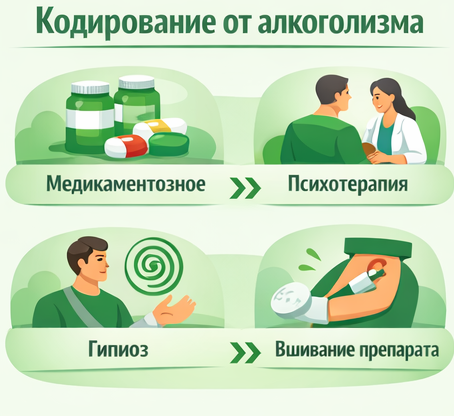 кодирование от алкоголизма в Кстово Санати